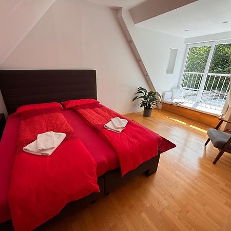 Messe, Uniklinikum, Grugapark - Charmante Wohnung Mit Dachterrasse In Guter Lage エッセン エクステリア 写真